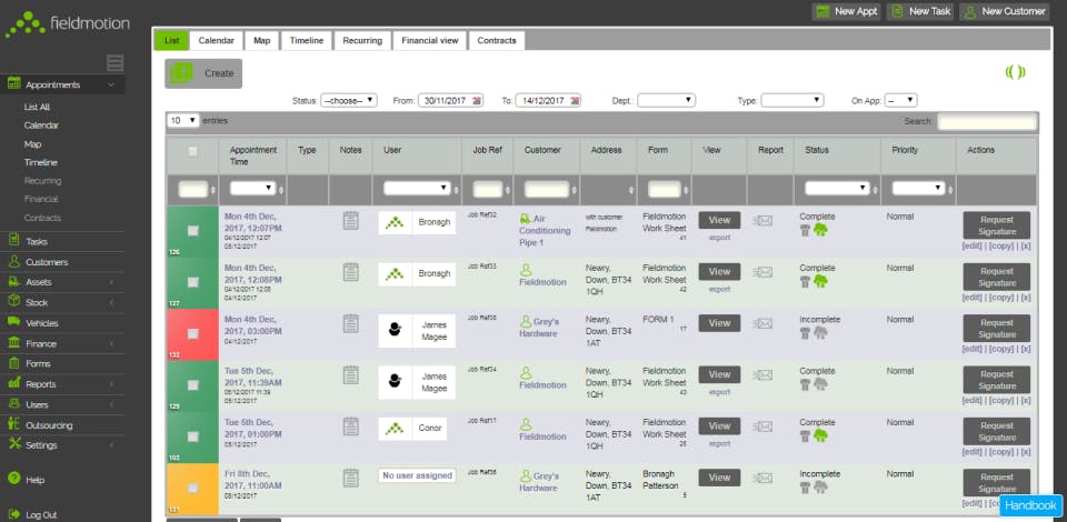 FIELDMOTION Screenshot 3
