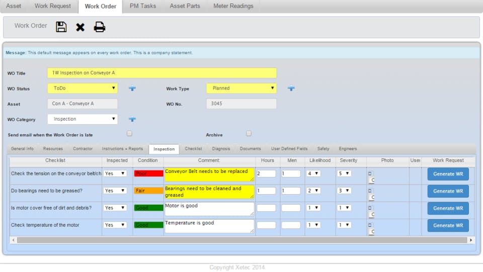 FlexMaint CMMS Screenshot 4