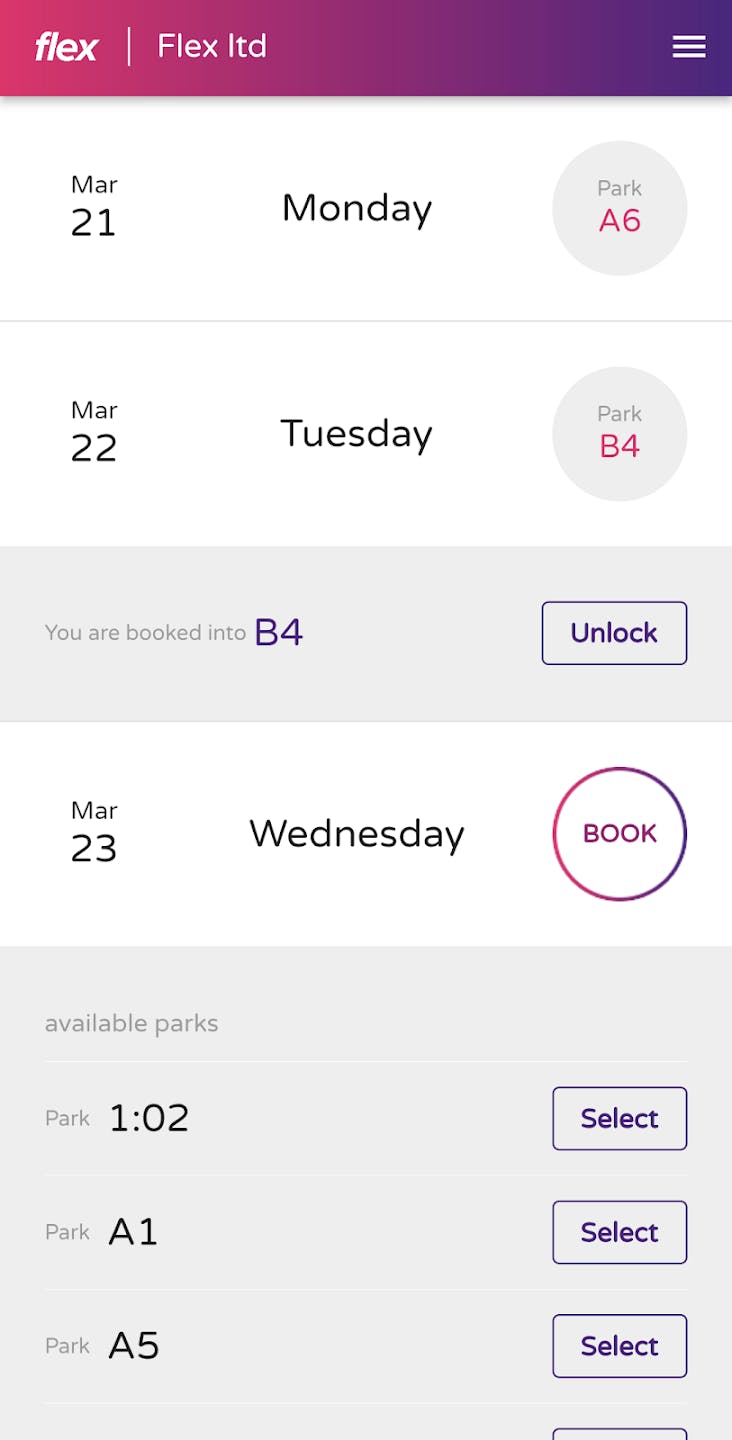 Flex Parking Screenshot 3