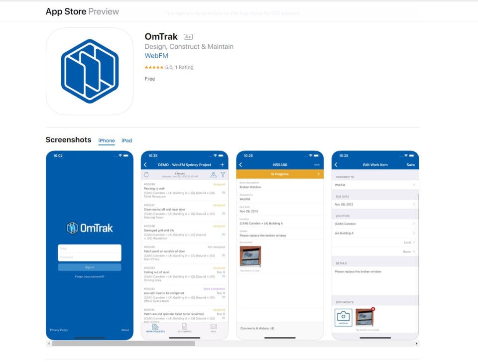 OmTrak Screenshot 4