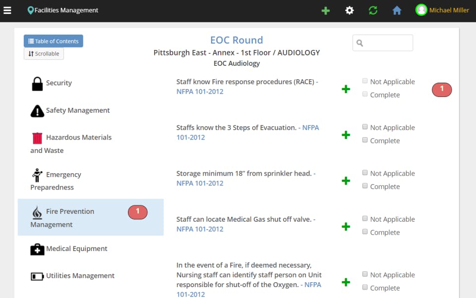 FSI CMMS Screenshot 4