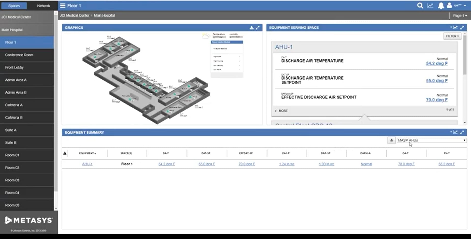 Metasys Screenshot 1