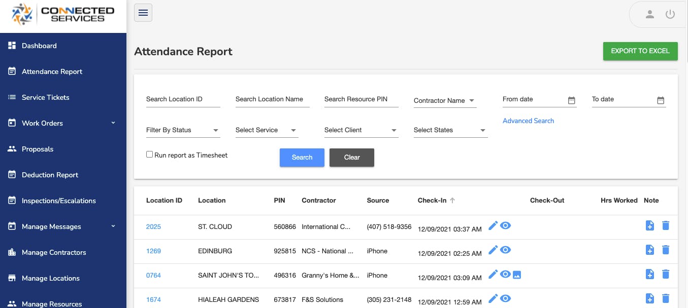 Connected Services Screenshot 2