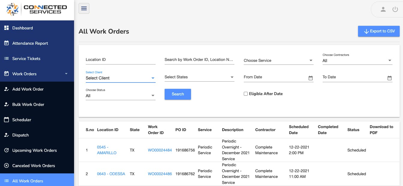 Connected Services Screenshot 4