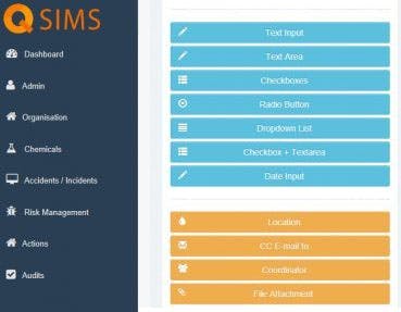 QSIMS Screenshot 2