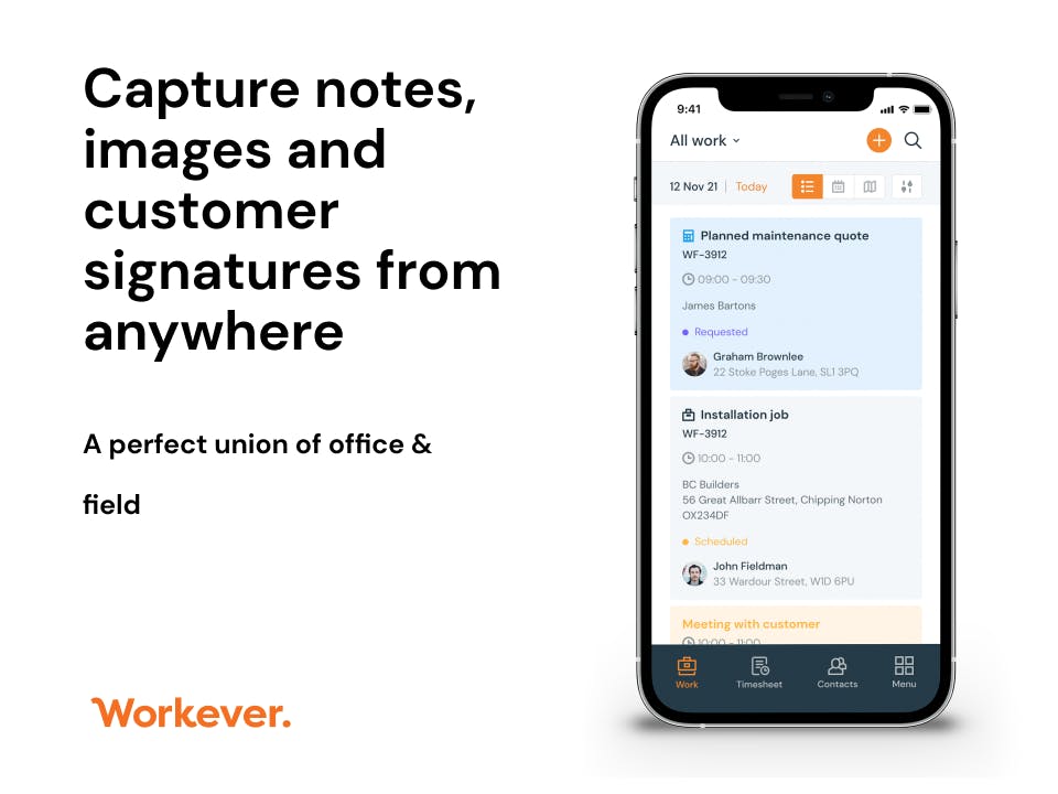 Workever Screenshot 3
