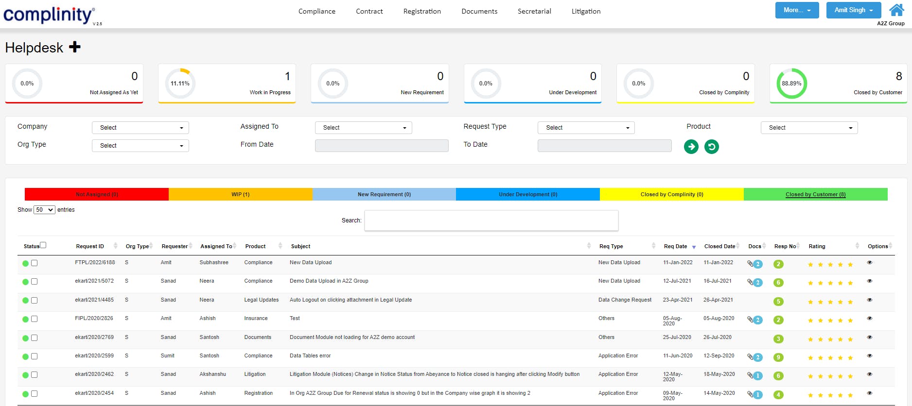 Complinity Compliance Software Screenshot 5