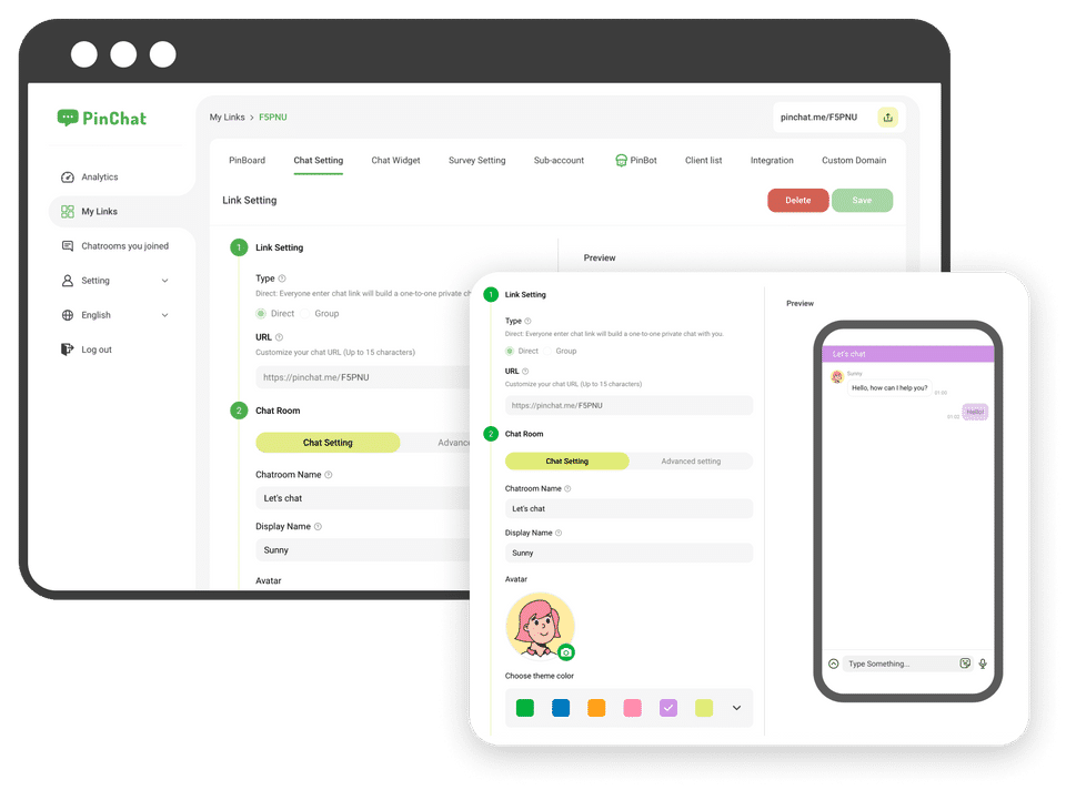 PinChat Screenshot 11