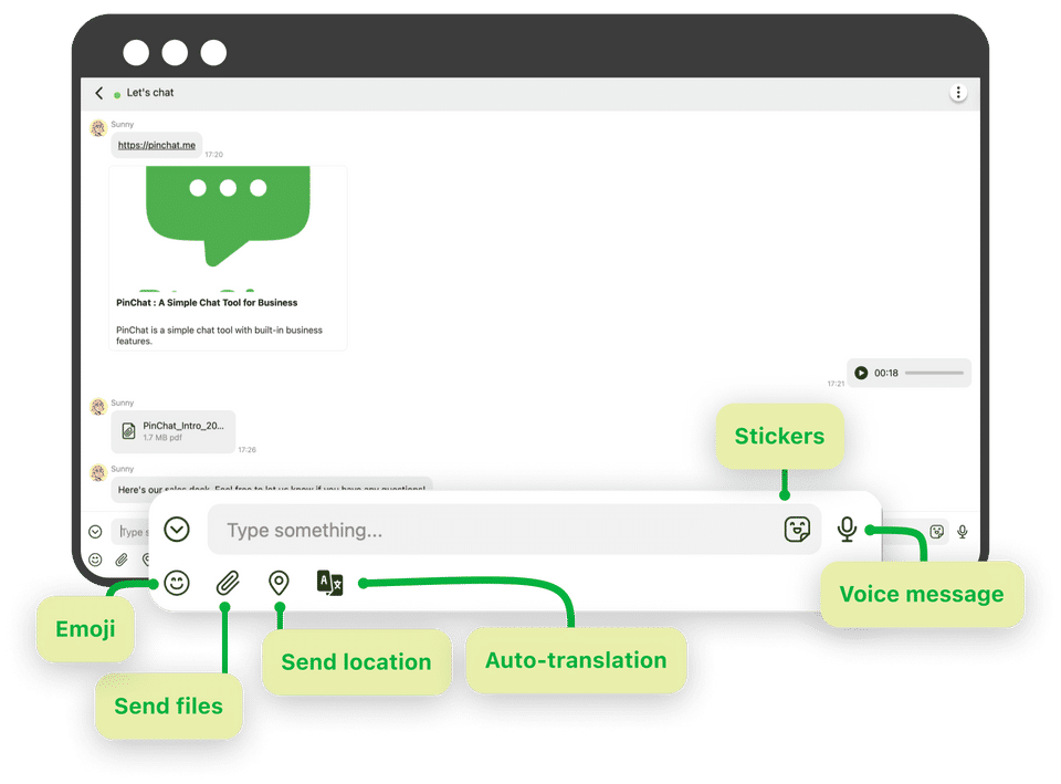 PinChat Screenshot 4