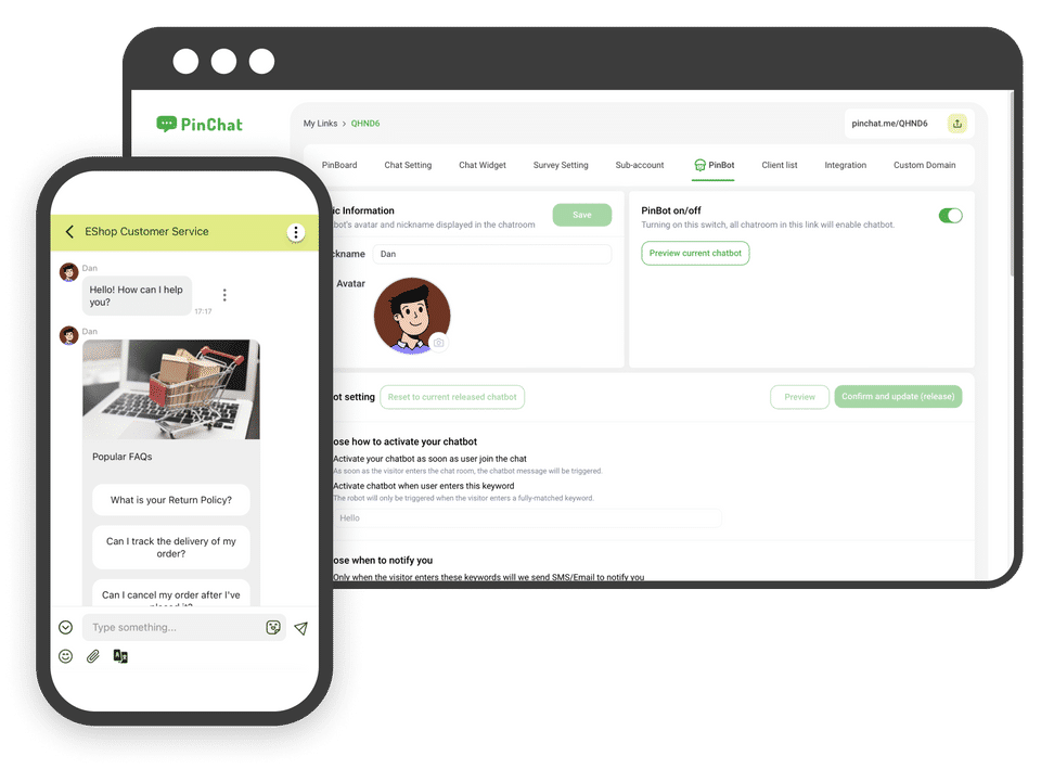 PinChat Screenshot 8