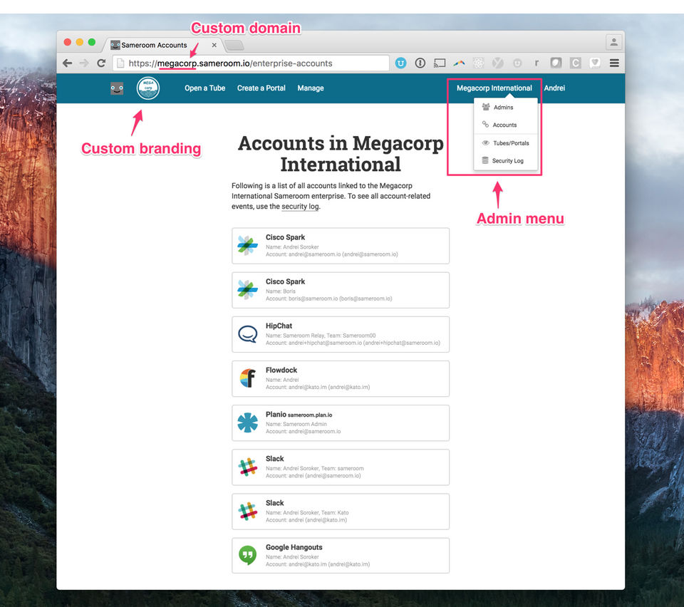 Sameroom Screenshot 1