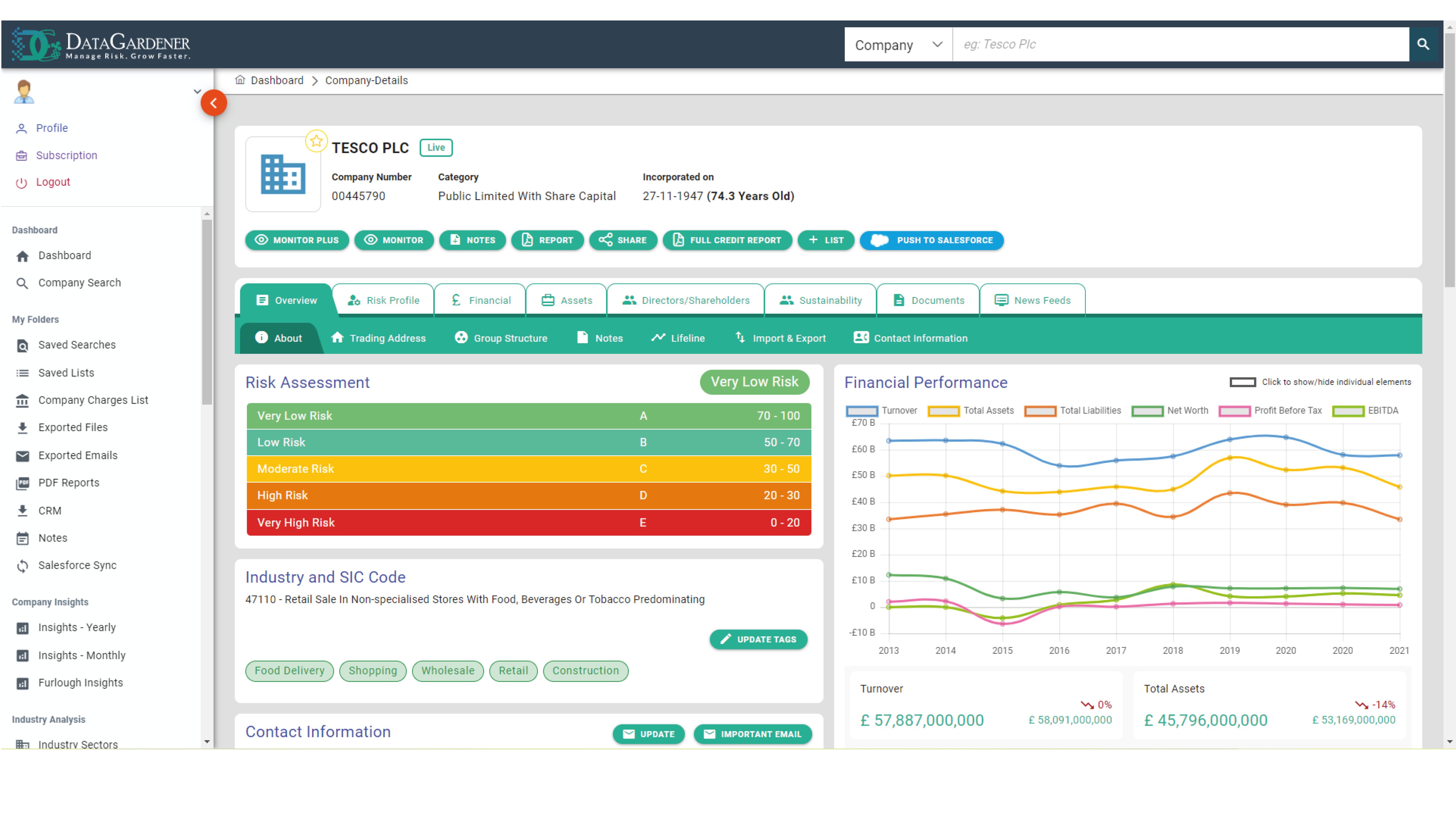 DataGardener Expand Screenshot 1