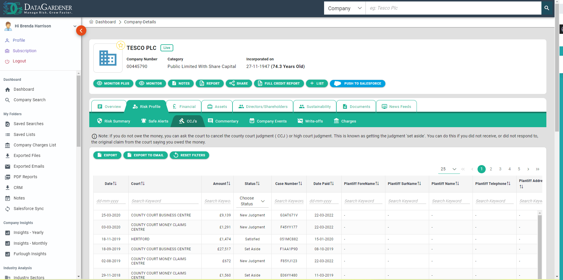 DataGardener Expand Screenshot 2