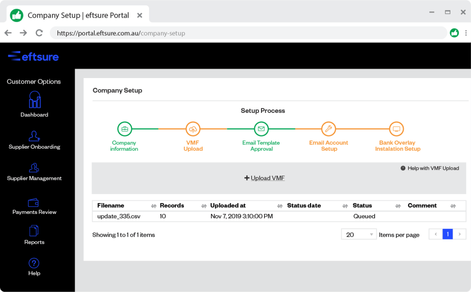 eftsure Screenshot 3