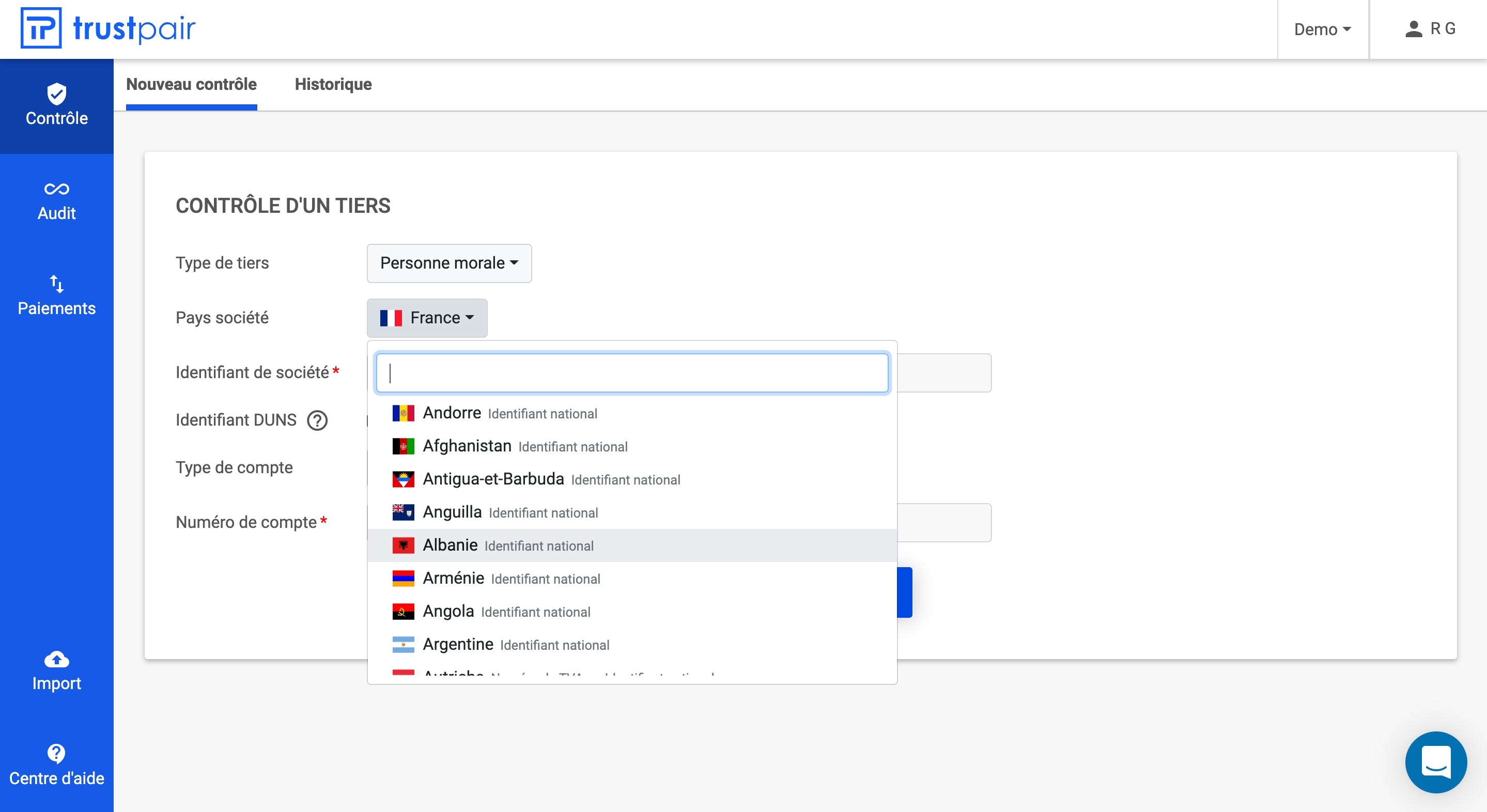 Trustpair  Screenshot 1