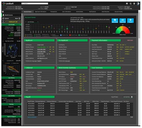 Lendisoft LMS Screenshot 2