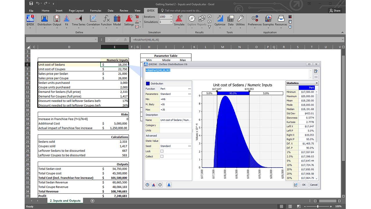 @RISK Screenshot 1