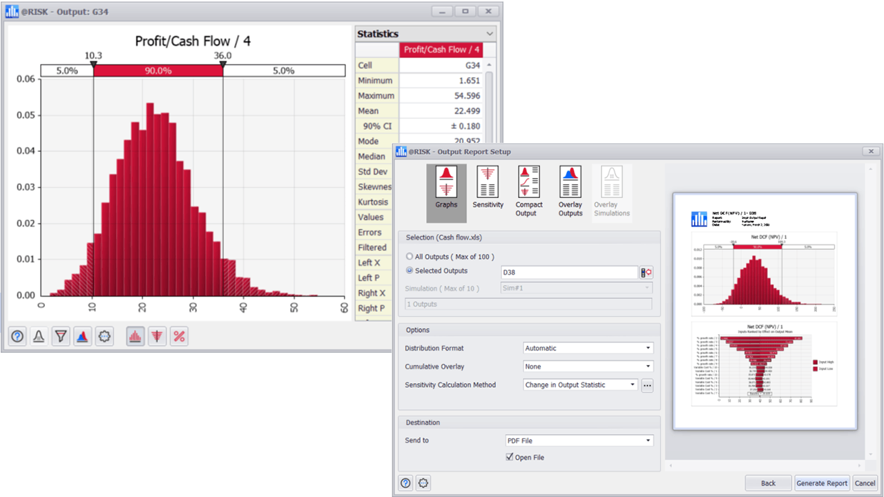 @RISK Screenshot 4