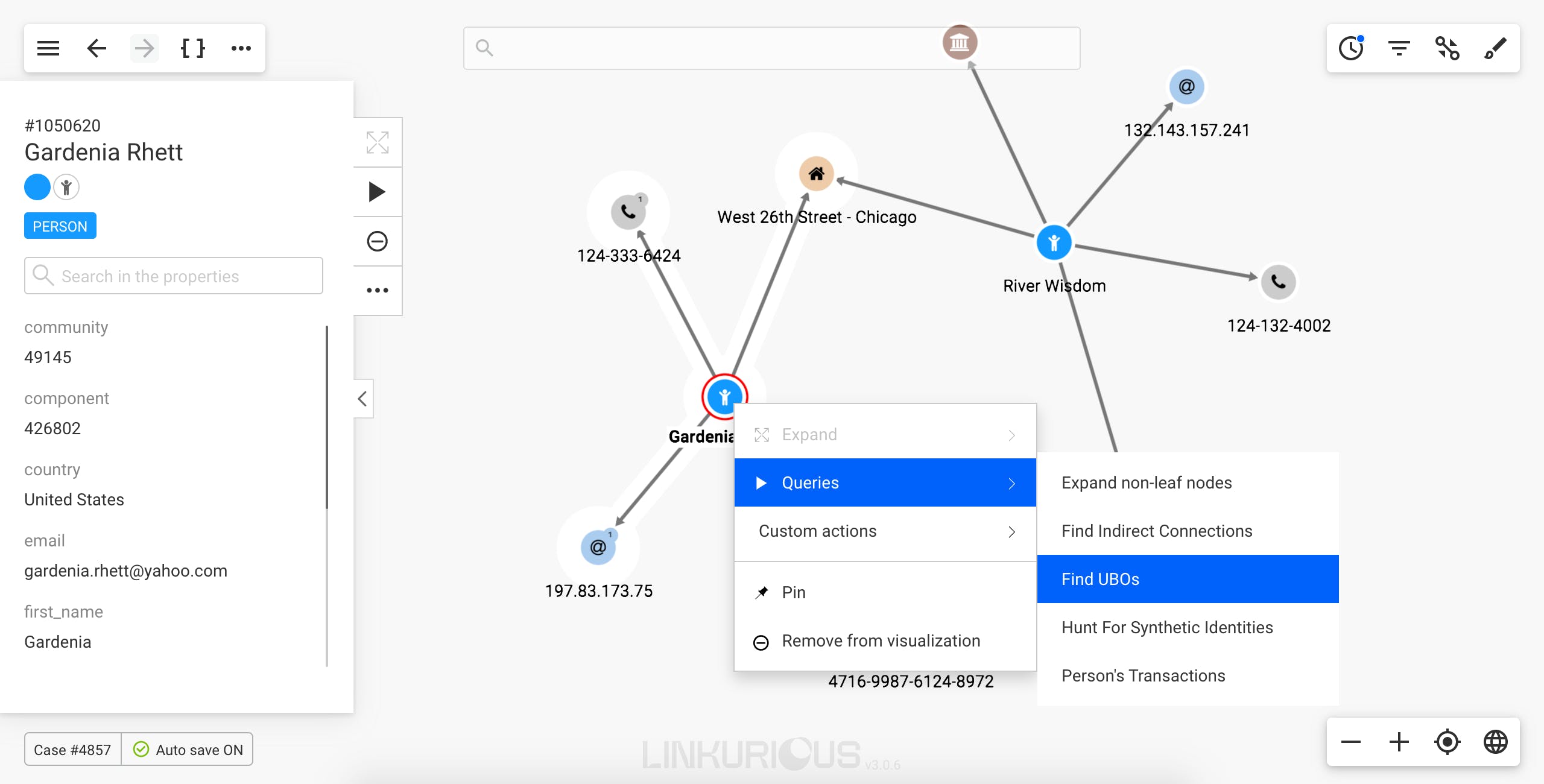 Linkurious Screenshot 3