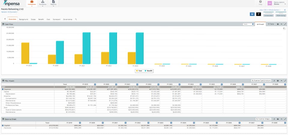 Inpensa Screenshot 2