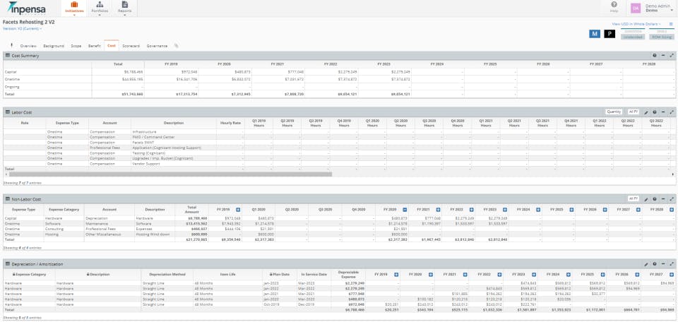 Inpensa Screenshot 3