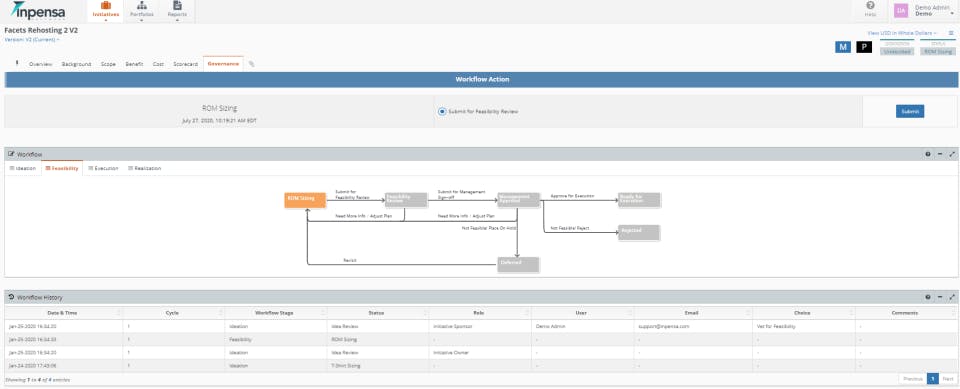 Inpensa Screenshot 4