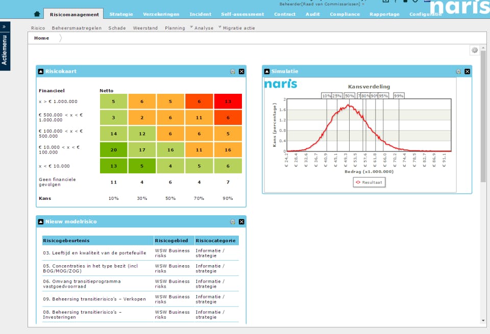NARIS GRC Screenshot 1