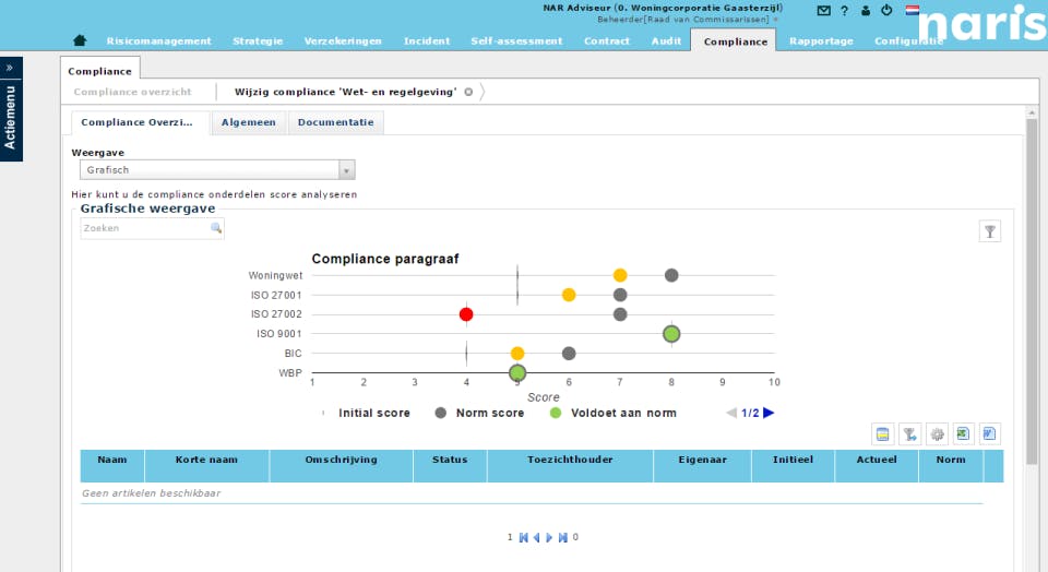 NARIS GRC Screenshot 3