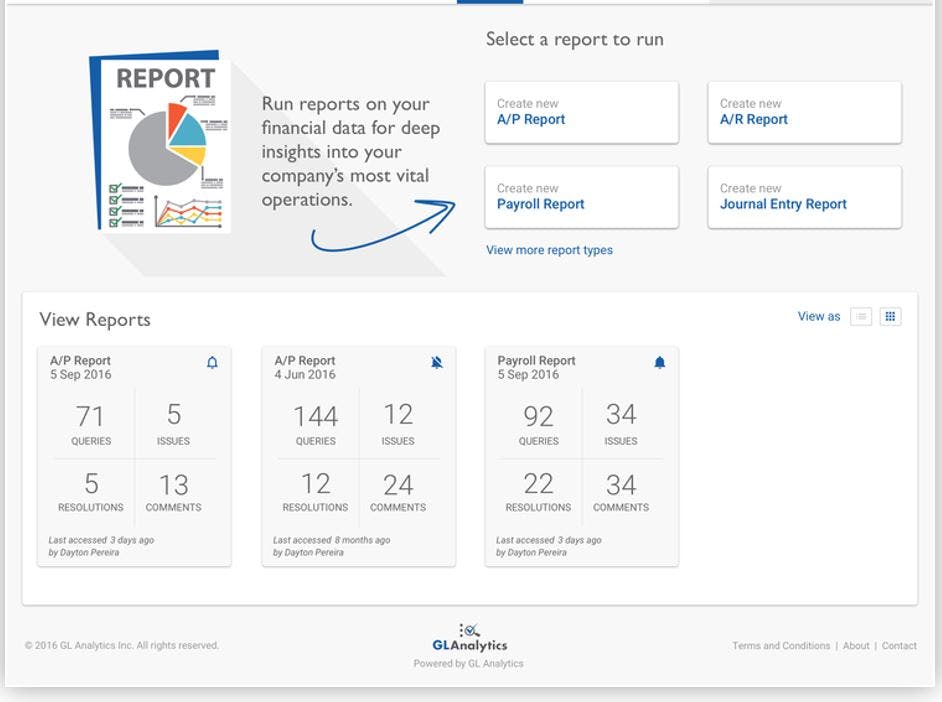 GLAnalytics Screenshot 2