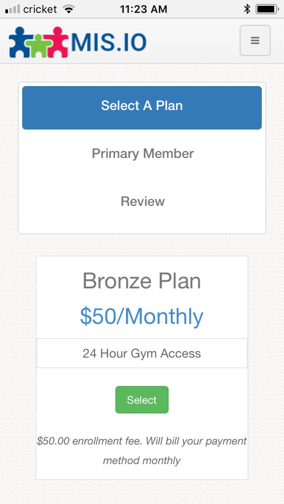 Membership Integrity System Screenshot 5