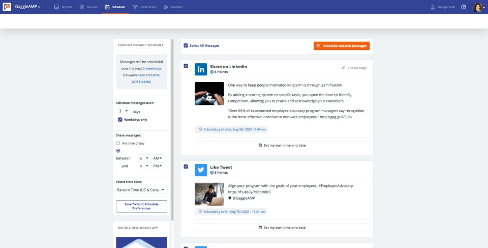 GaggleAMP Screenshot 3
