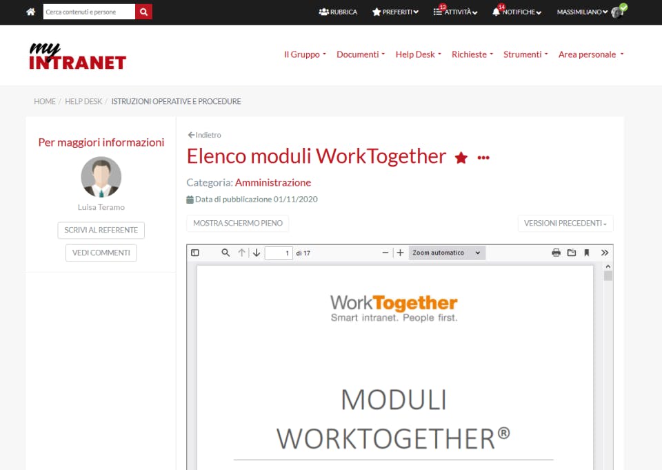 WorkTogether Screenshot 2
