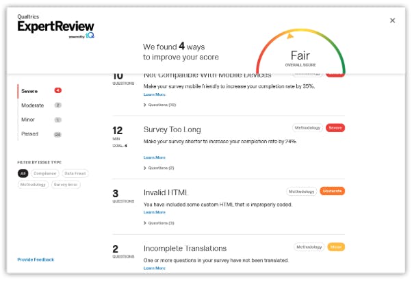 Qualtrics CustomerXM Screenshot 5