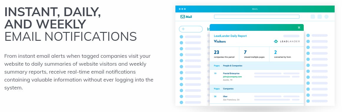 LeadLander Screenshot 4