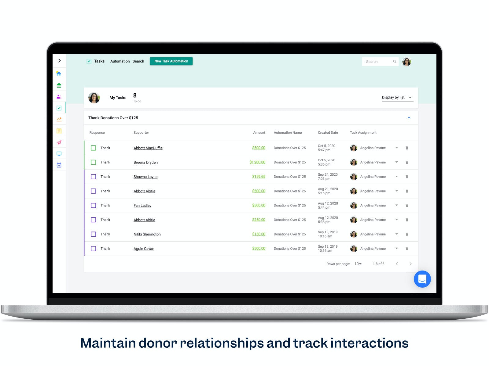 Funraise Screenshot 1