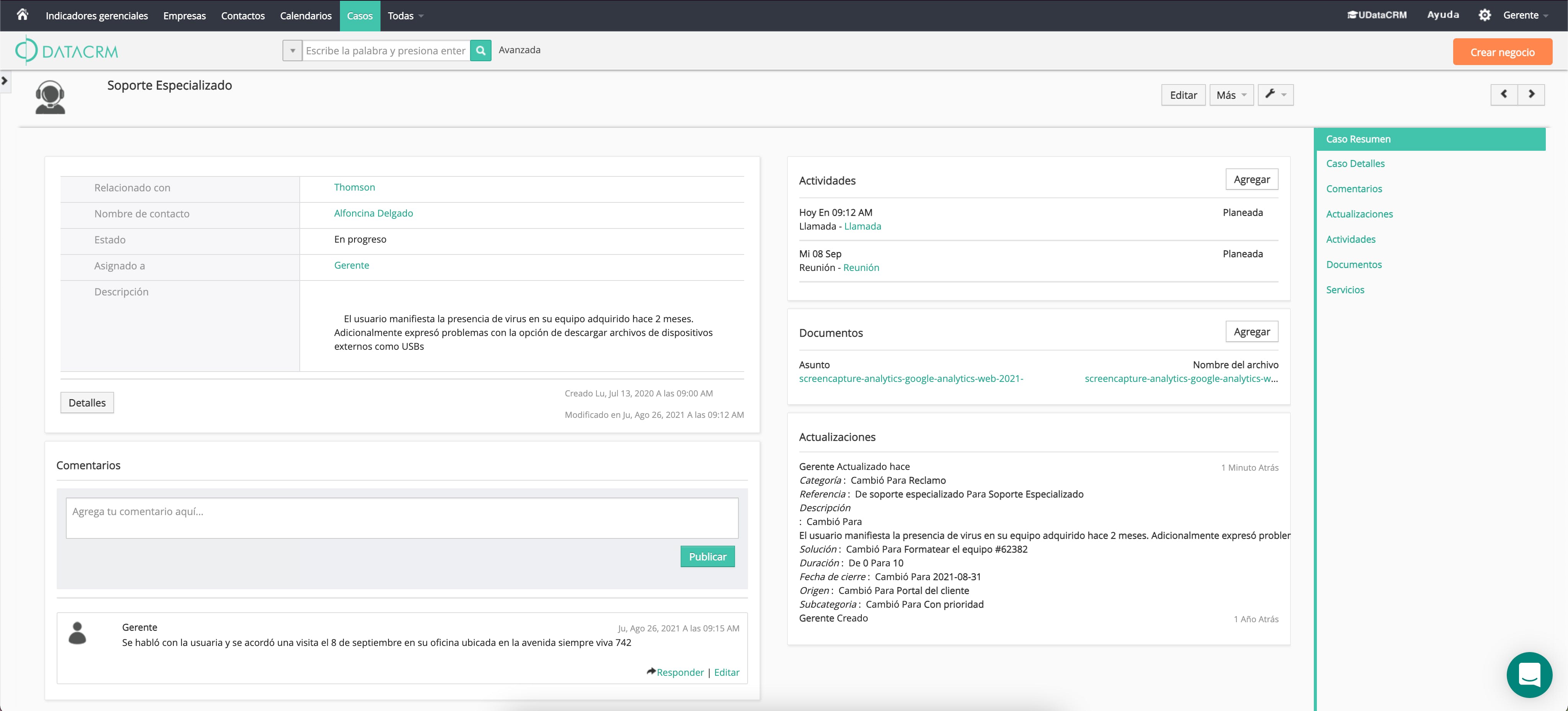 DataCRM Screenshot 4