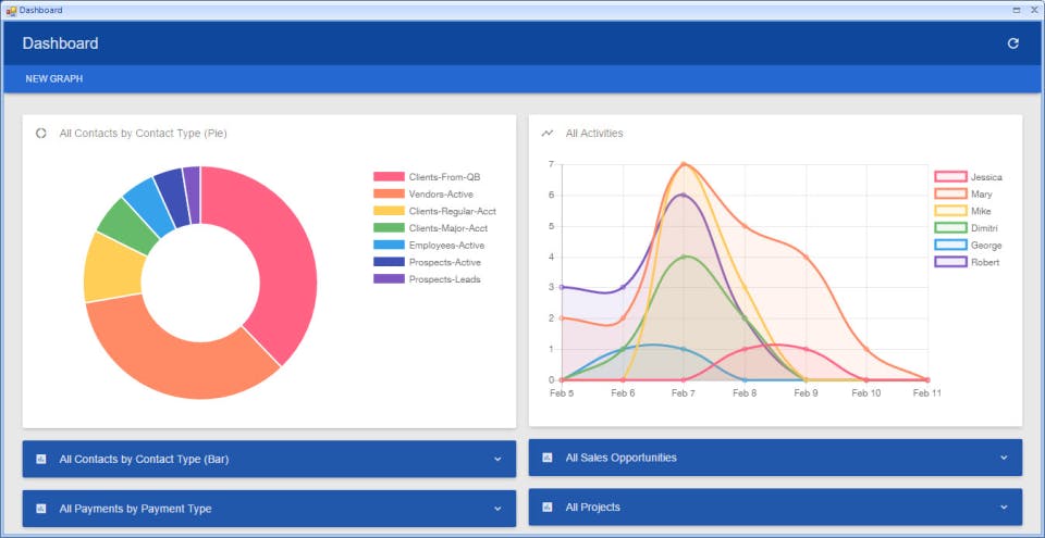 Results CRM Screenshot 1