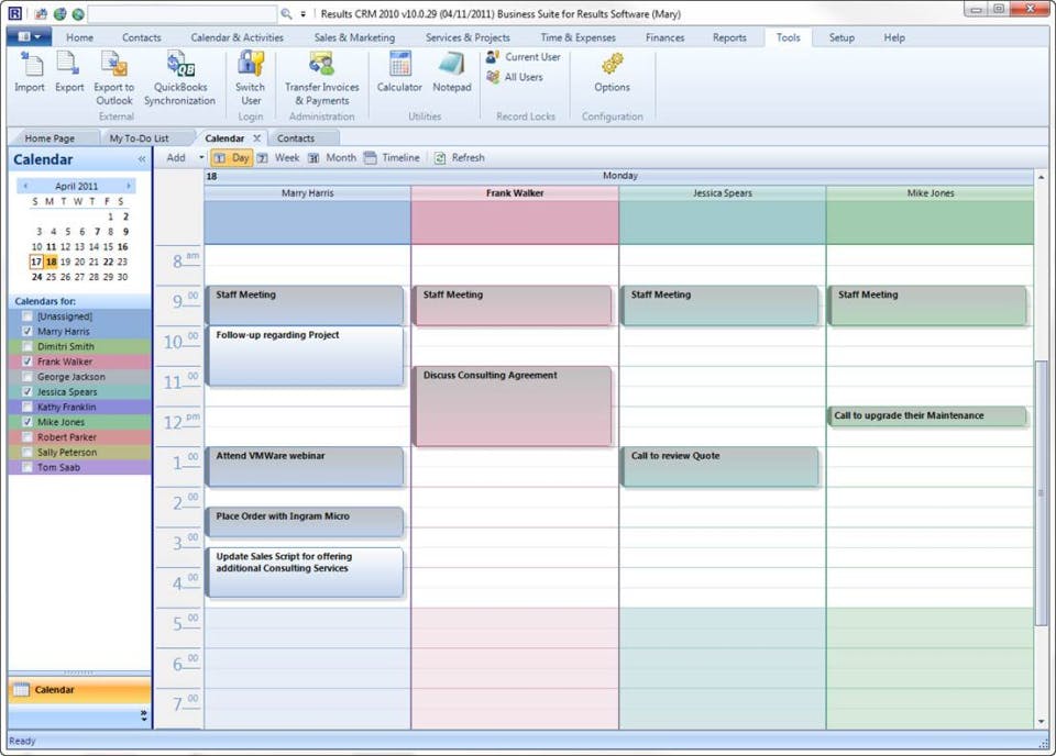 Results CRM Screenshot 4