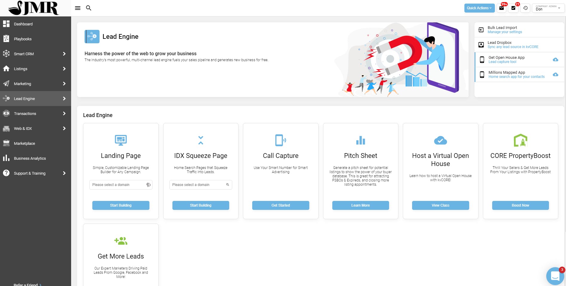 kvCORE Screenshot 3