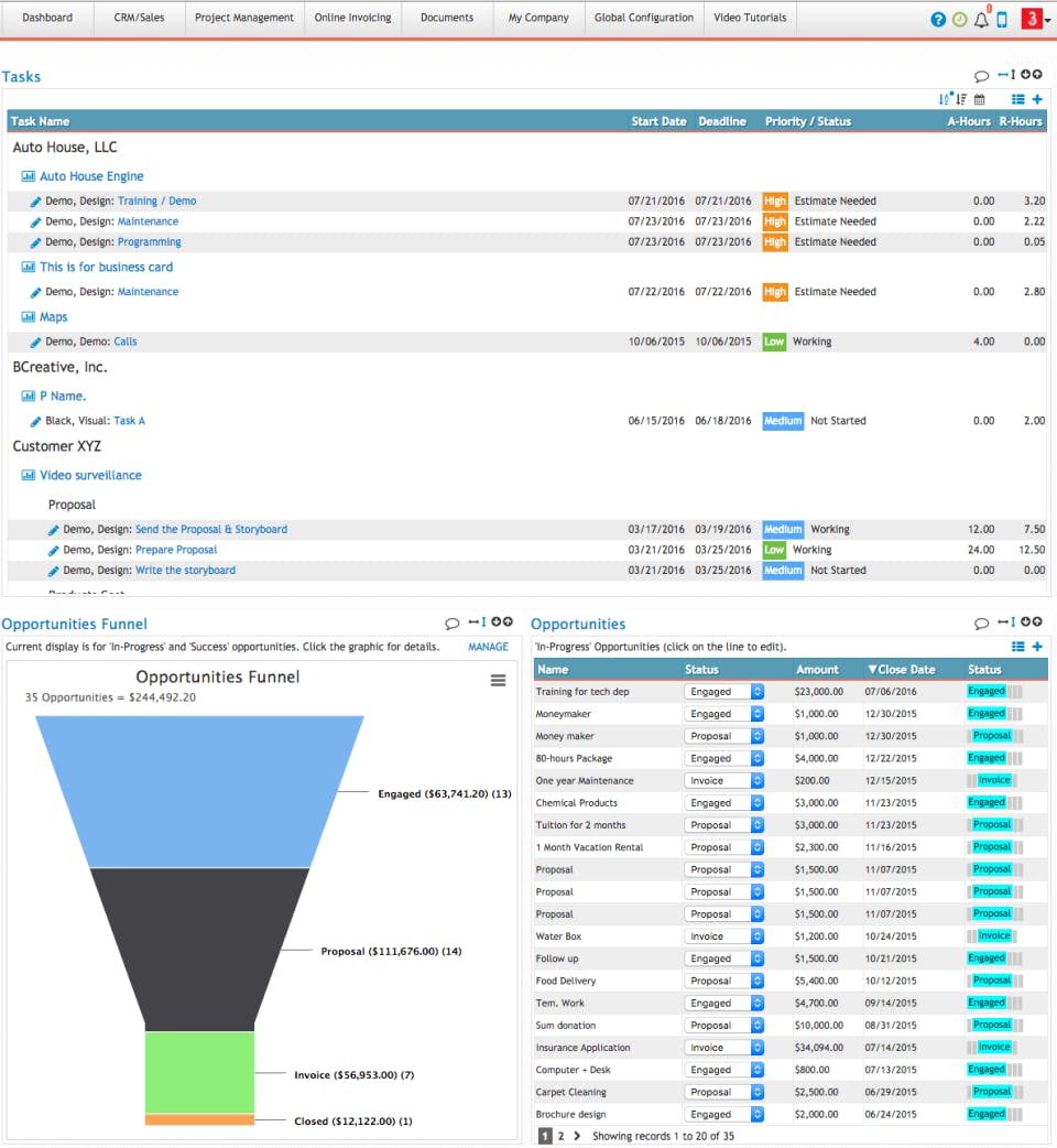 W3B CRM Screenshot 4