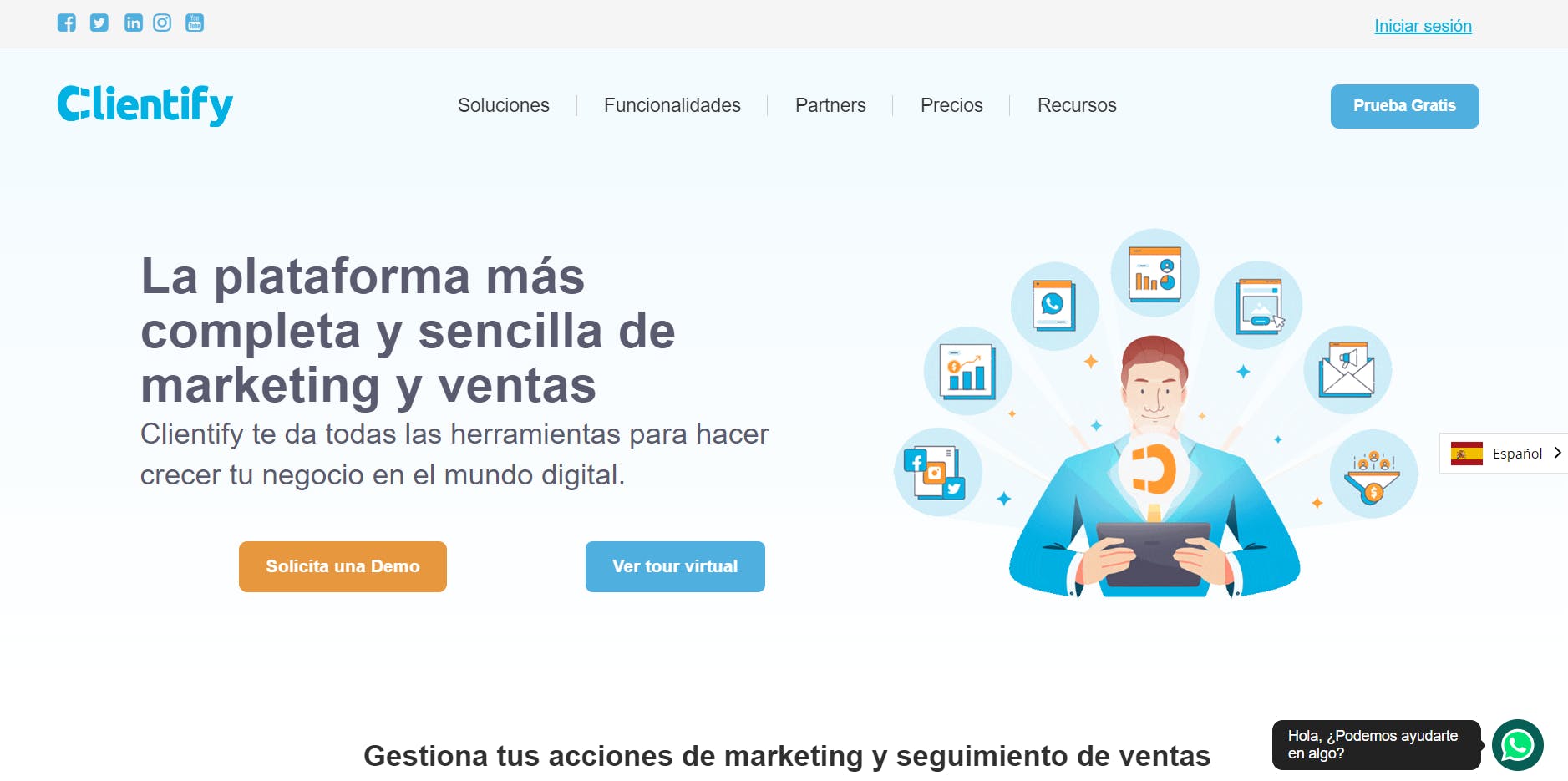 Clientify Screenshot 1