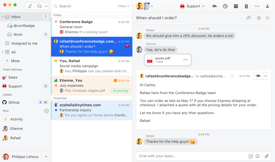 Missive Screenshot 1