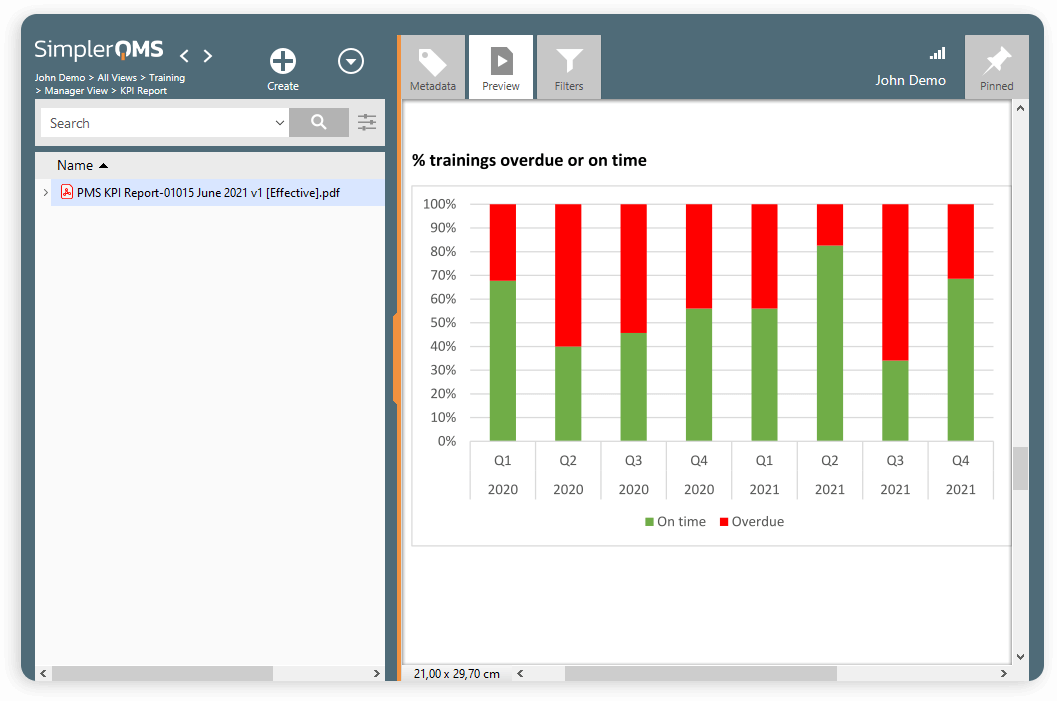 SimplerQMS Screenshot 4