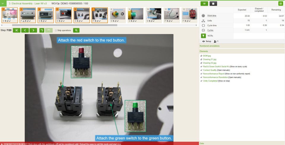 Visual Work Instructions Screenshot 4