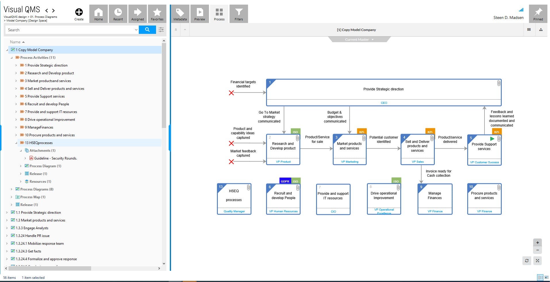 Visual QMS Screenshot 1