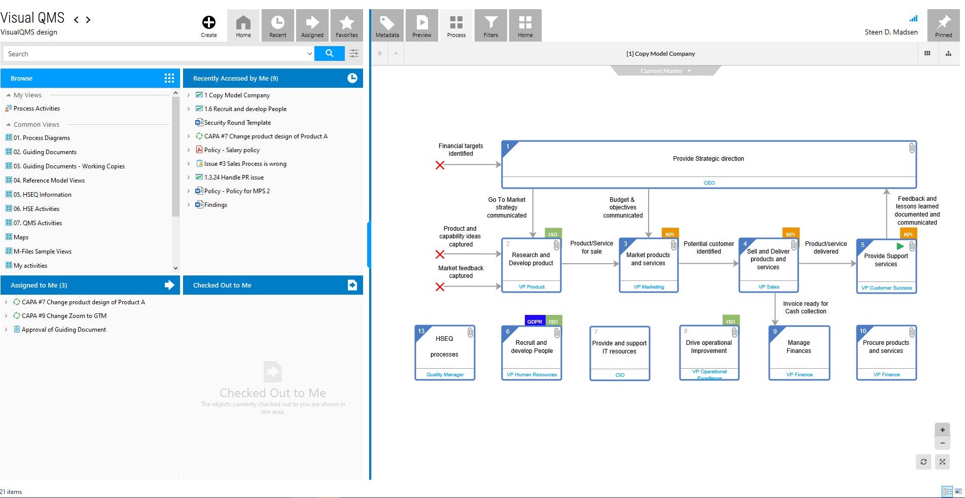 Visual QMS Screenshot 2