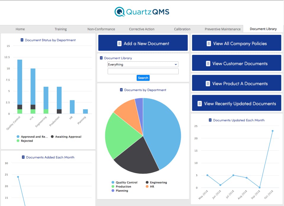 Quartz QMS Screenshot 1