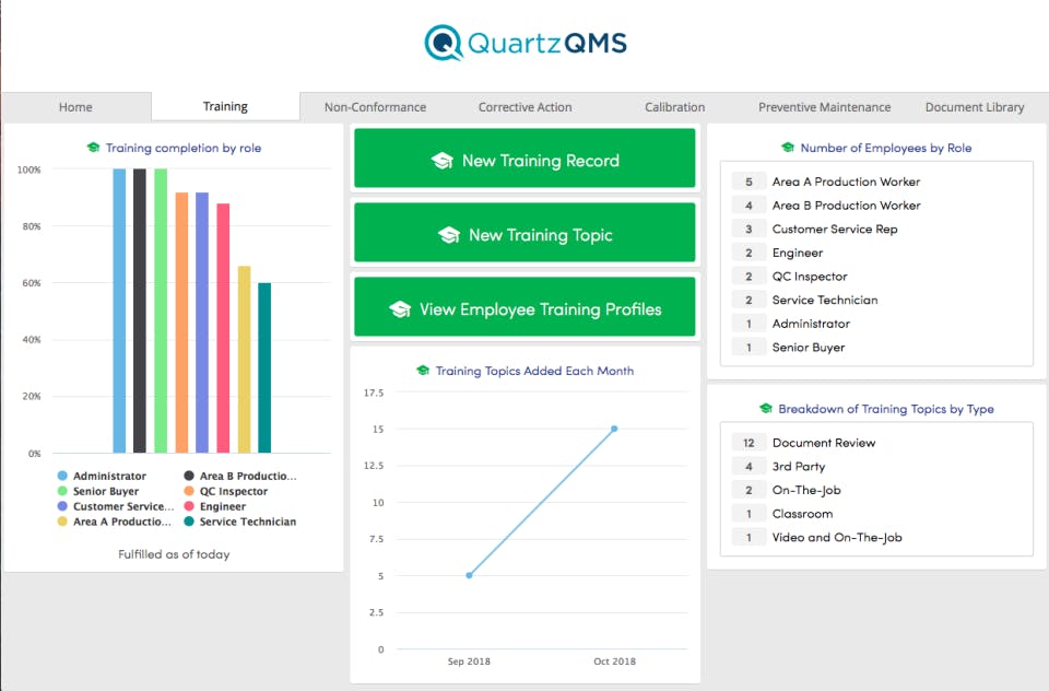 Quartz QMS Screenshot 3