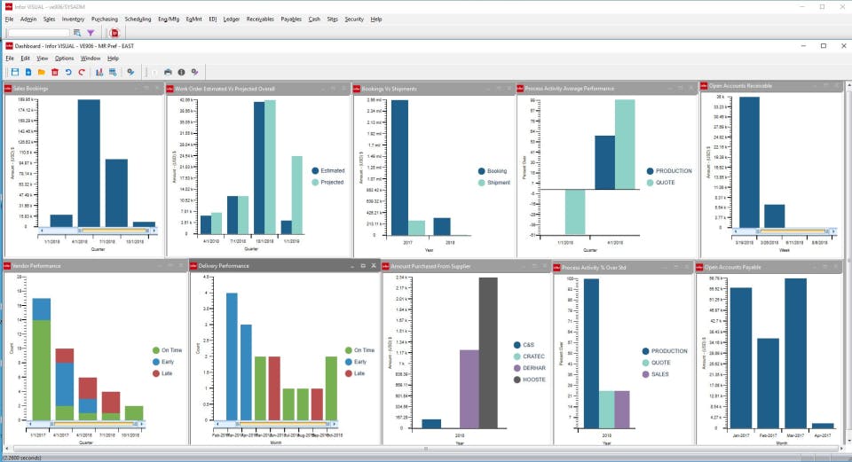 Infor VISUAL Screenshot 1
