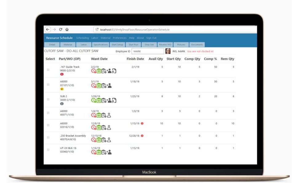Infor VISUAL Screenshot 5